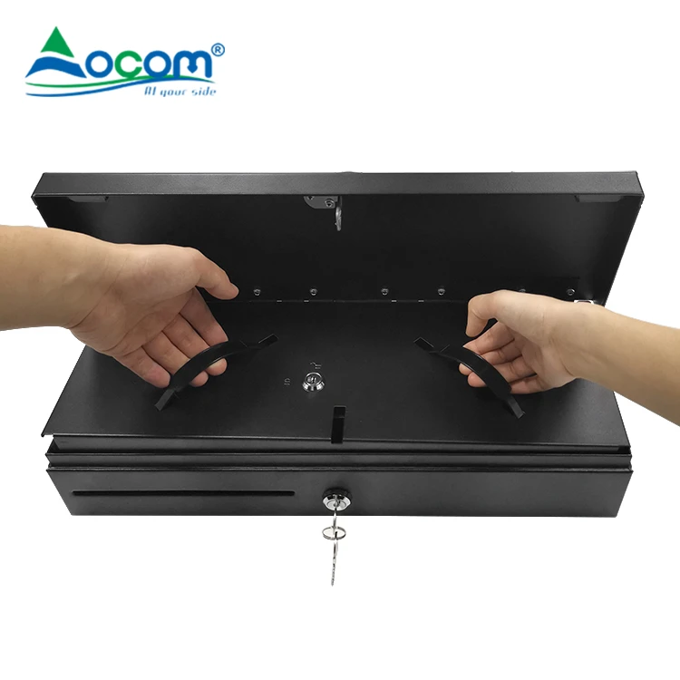 Ecd170b Open Top Cash Register Drawer 2position Key Usb Port