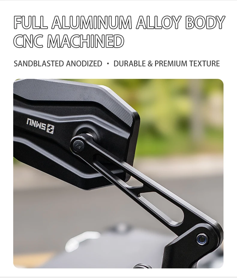 product smnu motorcycle rear view mirror general blue clear purple rear mirror motorcycle side mirror motorcycle rearview mirrors-10