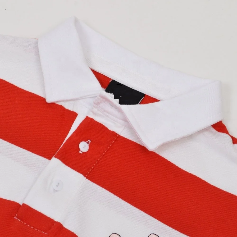 Maillot De Rugby Vintage Français Porté - N°16 Dossard Cousu Rouge Et Blanc - Taille XXL Années 90