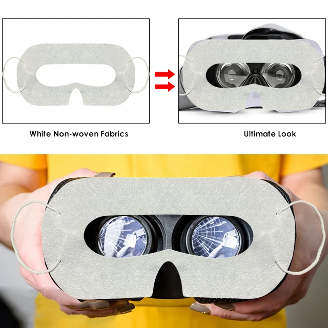 Disposable Vr Mask 100pcs For Vr Glasses Blindfold Eye Mask Face Mask