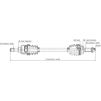 New Drive Shaft & CV Joint for Mazda 3 & 323 | Quality OEM Parts