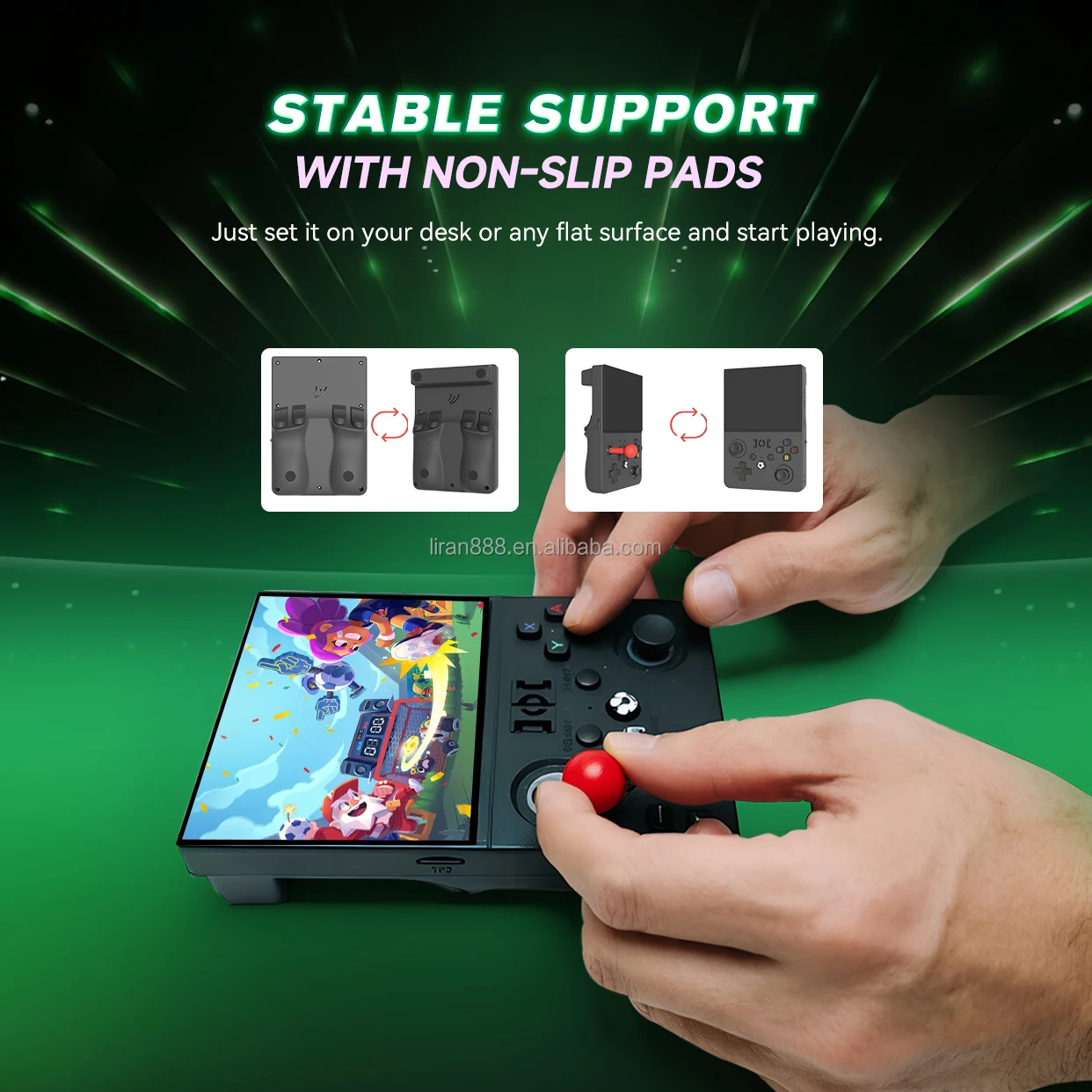 LR R36MAX2 Retro Handheld Game Console 22000 Games Portable IPS