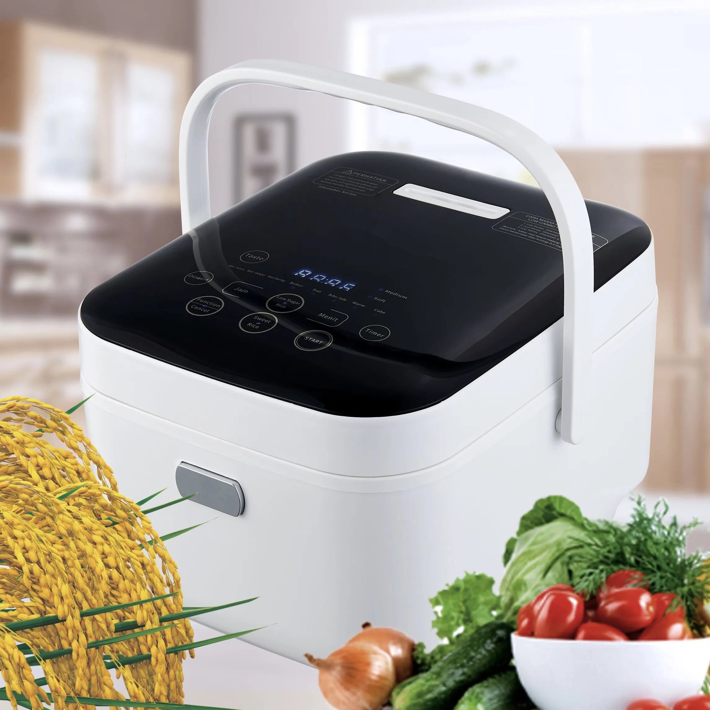 2023 New Design 3l Low Sugar Rice Cooker/electric Rice Cooker Smart