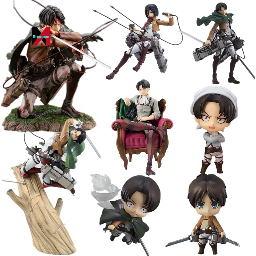 Anime Attack On Titan Artfx J Le-Vi Action Levi Ackerman Eren Yeager  Figure| Alibaba.com