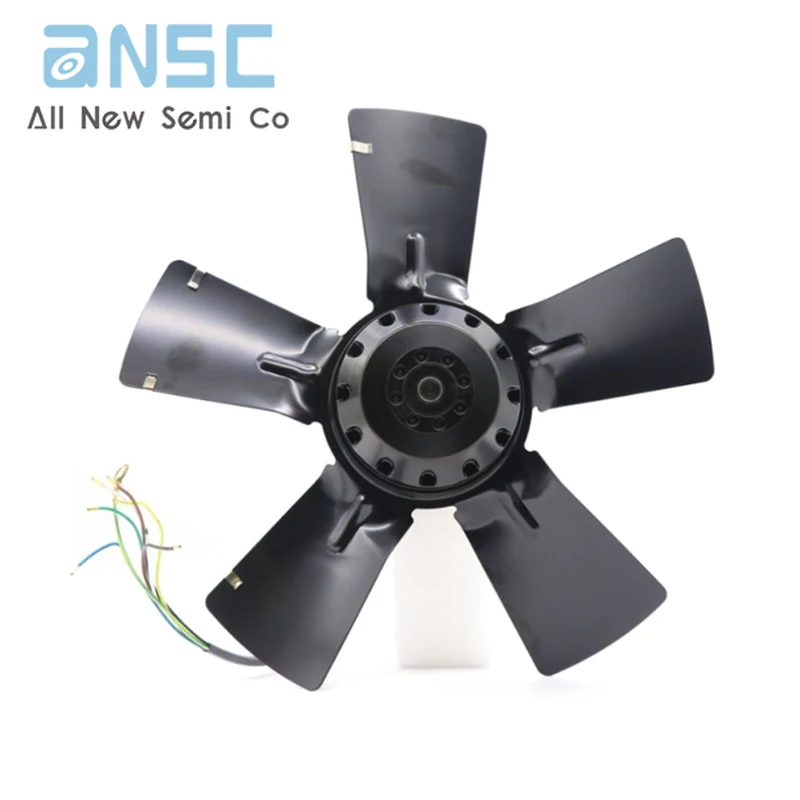 Original Axial flow fan A2D300-AD20-49  220W 400V 0.4A 300mm 2650rpm New Motor fan