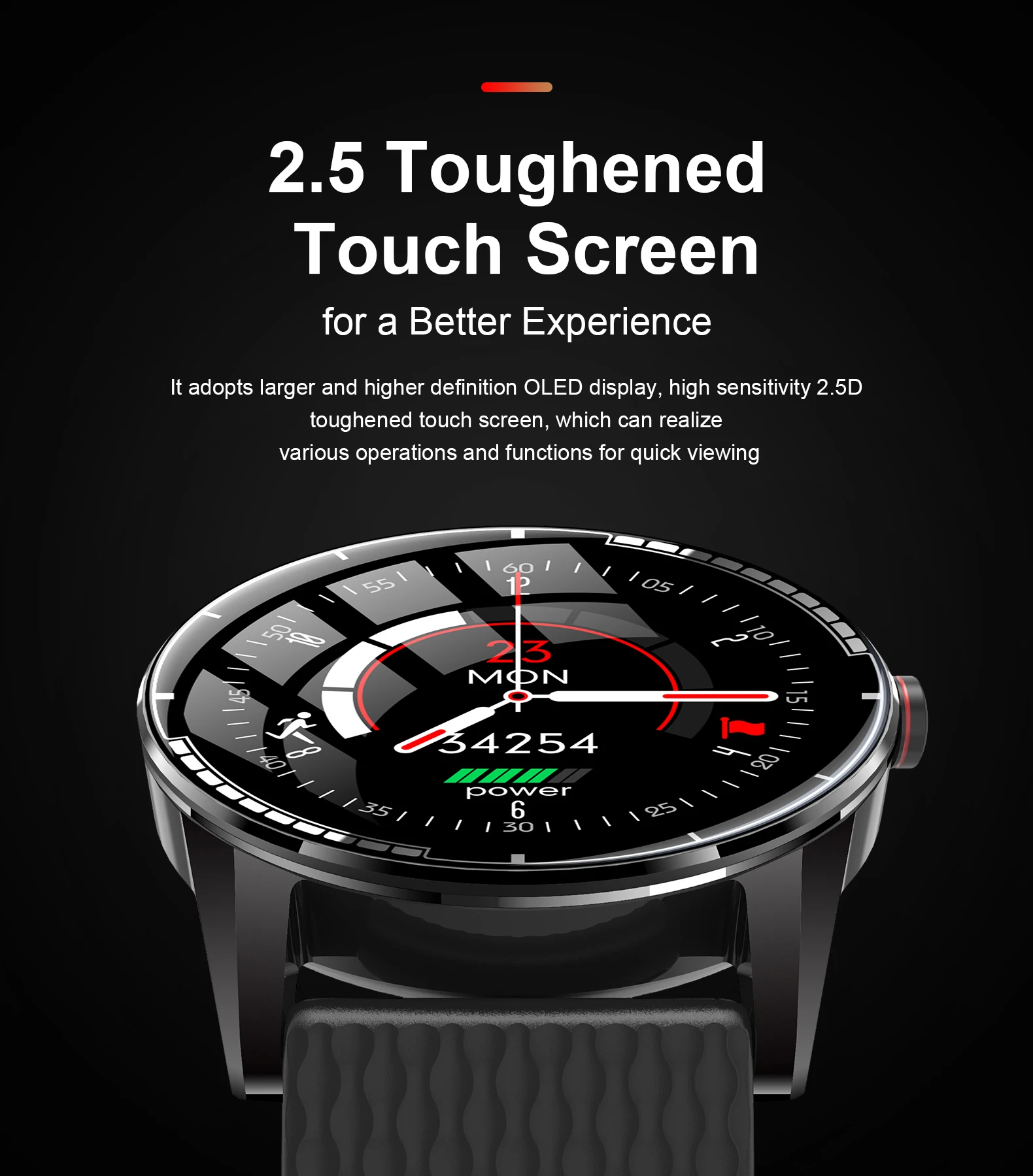 2021 H6 Smart Watch Connect to TWS and Speaker Heart Rate Monitor watch Local music heart rate hands-free call watch - ANKUX.COM