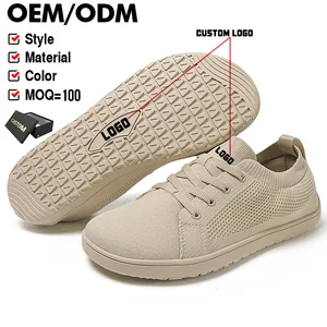 Customized Large-Size Wide-Toe Barefoot Shoes New Cross-Border Fitness Hiking for Casual Use Breathable for Spring Summer 37-48