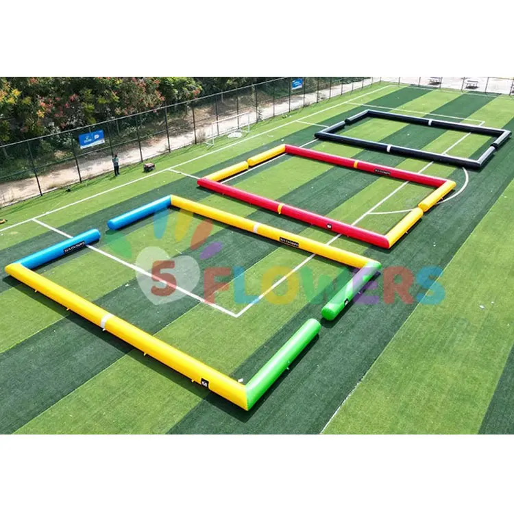 Blow up Custom Made Inflatable 3v3 Football Pitch for Street Inflatable Sport Arena Soccer Field