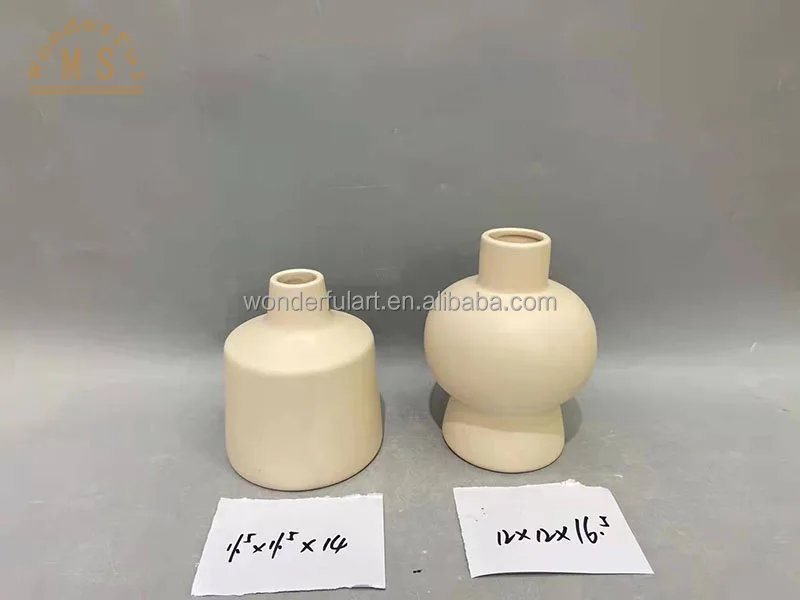 Matte Ceramic Flower Vase Unique Ceramic Indoor High Quality Planter Pots for Home Decoration