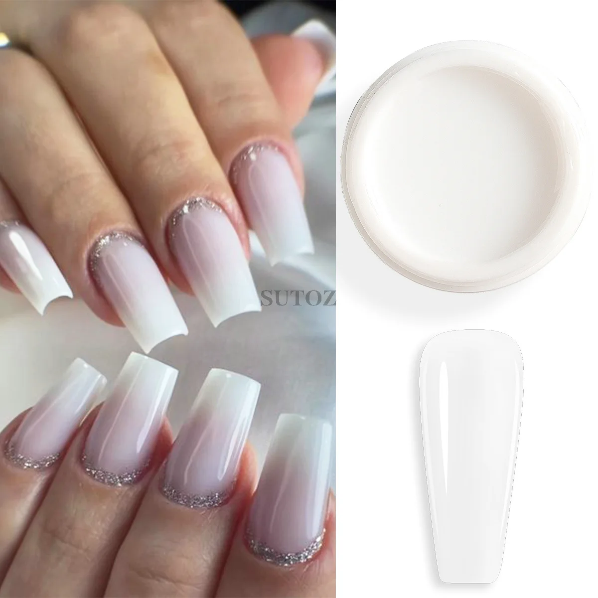 MANNFI High Quality UV Nail Gel Polish Long Lasting Quick Building UV Extend Gel LED Lamp Source Designer Factory Sale Low Price