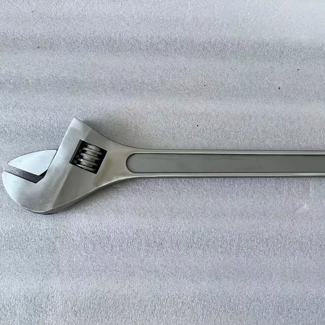 Stainless Steel  Tools Adjustable Wrench 10"  High Hardness Suitable for Various Fields