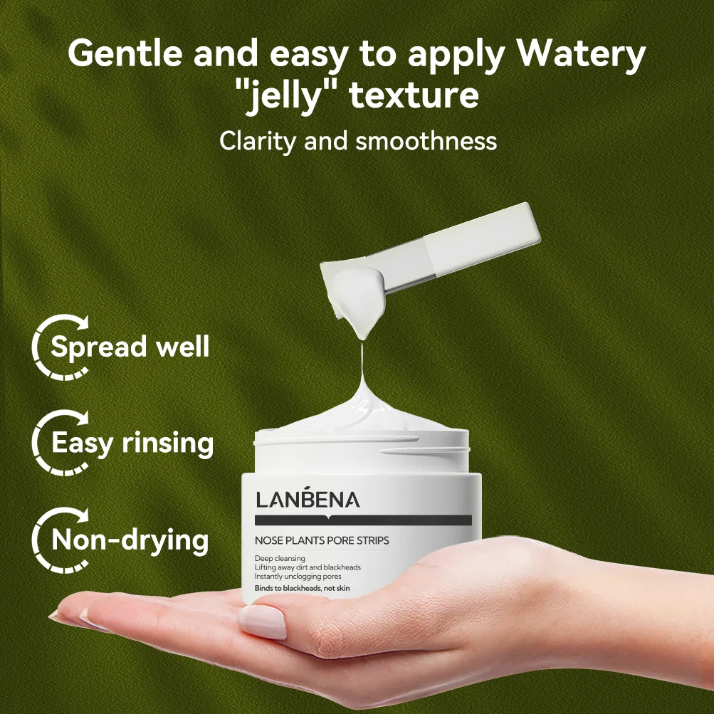 Lanbena Hot Sales Clean Black Head Remove Organic Nose Mask Acne Nose Mask Remove Strips Pore Strip supplier