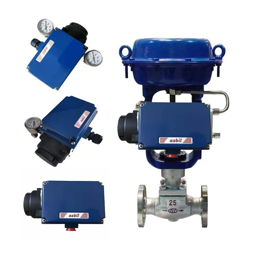 Control Valve With pneumatic actuator And AVP100,AVP102 Pneumatic Smart Valve Positioner With Good Price