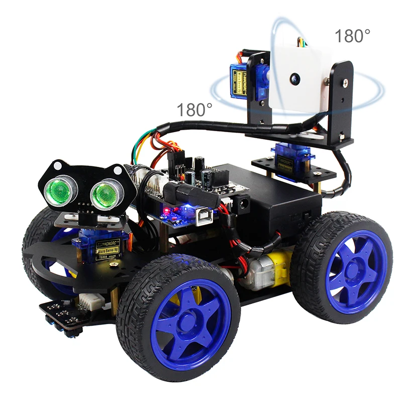 Yahboom New Arrival Stem Education com câmera FPV Smart Robot Car Roboduino