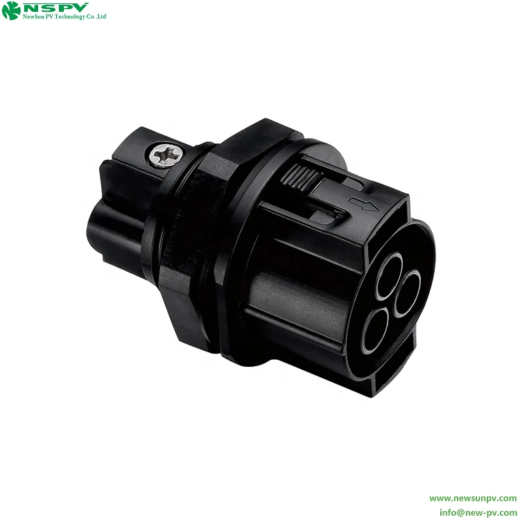 High Quality 3p Solar Inverter AC Connectors 3 Core Male and Female Copper Connectors for Solar Inverter