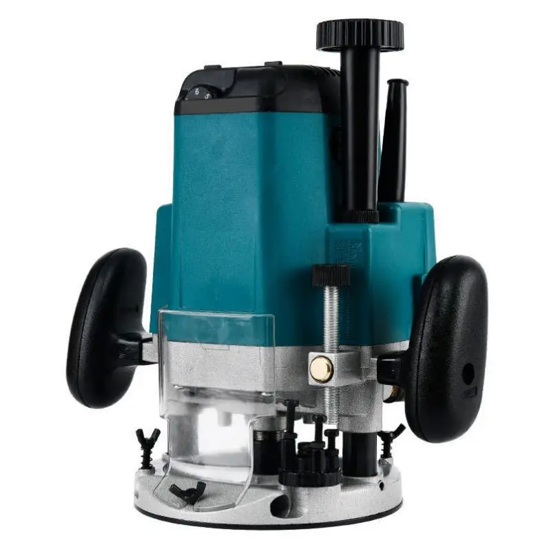 Electric Wood Router Wood Milling Machine 2200W Woodworking Machinery Engraving Slotting Carving Carpentry Electric Trimmer