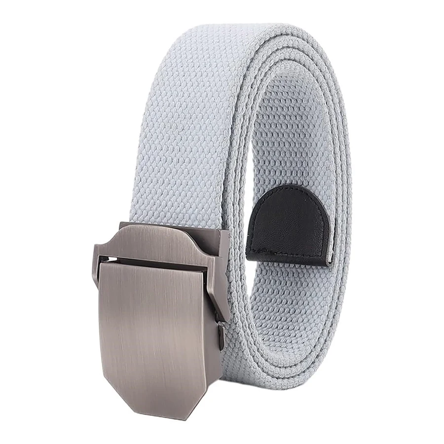 Adjustable Outdoor Adjustable Sports Canvas Belt Men's Youth Belt Casual Jeans Automatic Buckle Tactical Belt