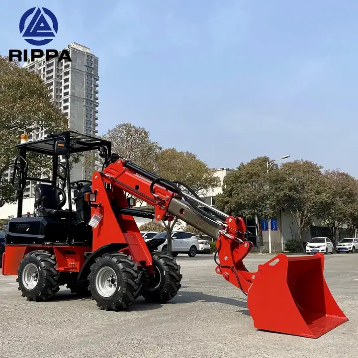 Rippa Telescopic Loader 1 Ton 2 Ton 3 Ton Mini Wheel Loader Price