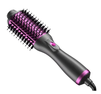 Blow Dryer Brush in One Hair Dryer Styler Volumizer 3 in 1 Hot Air Brush Straightening Curling Drying One Step Styling Tools