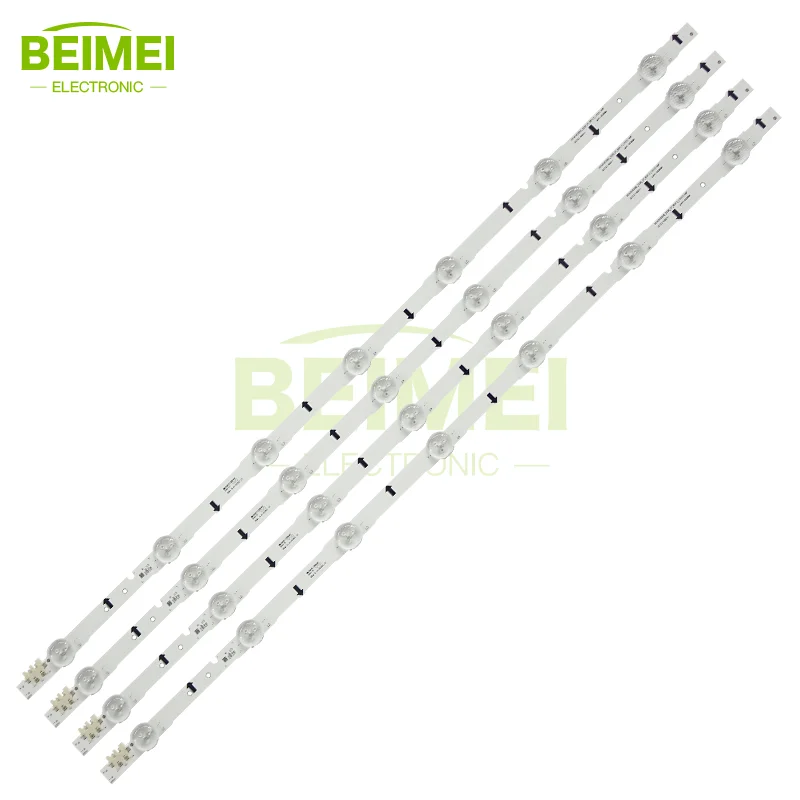 KIT 4 BARRE STRIP LED TV SAMSUNG D4GE-320DC1-R2 2014SVS32FHD UE32H5000 UE32H5500 - Foto 7