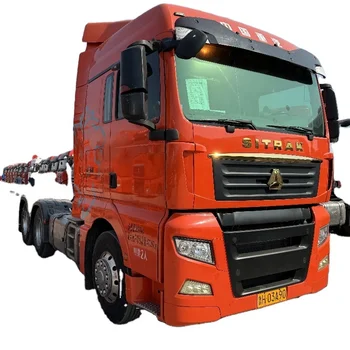 Sinotruk Sitrak High Quality Second-Hand 6x4 CNG Truck Head C7H 540Truck Diesel Fuel Automatic Transmission Left Sale