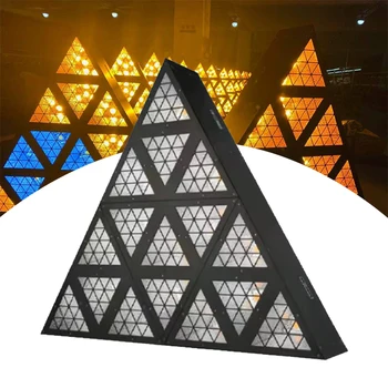 Hot Sales 16*30W LED Triangle Retro Effect Light DMX Disco  Matrix Panel Stage Light