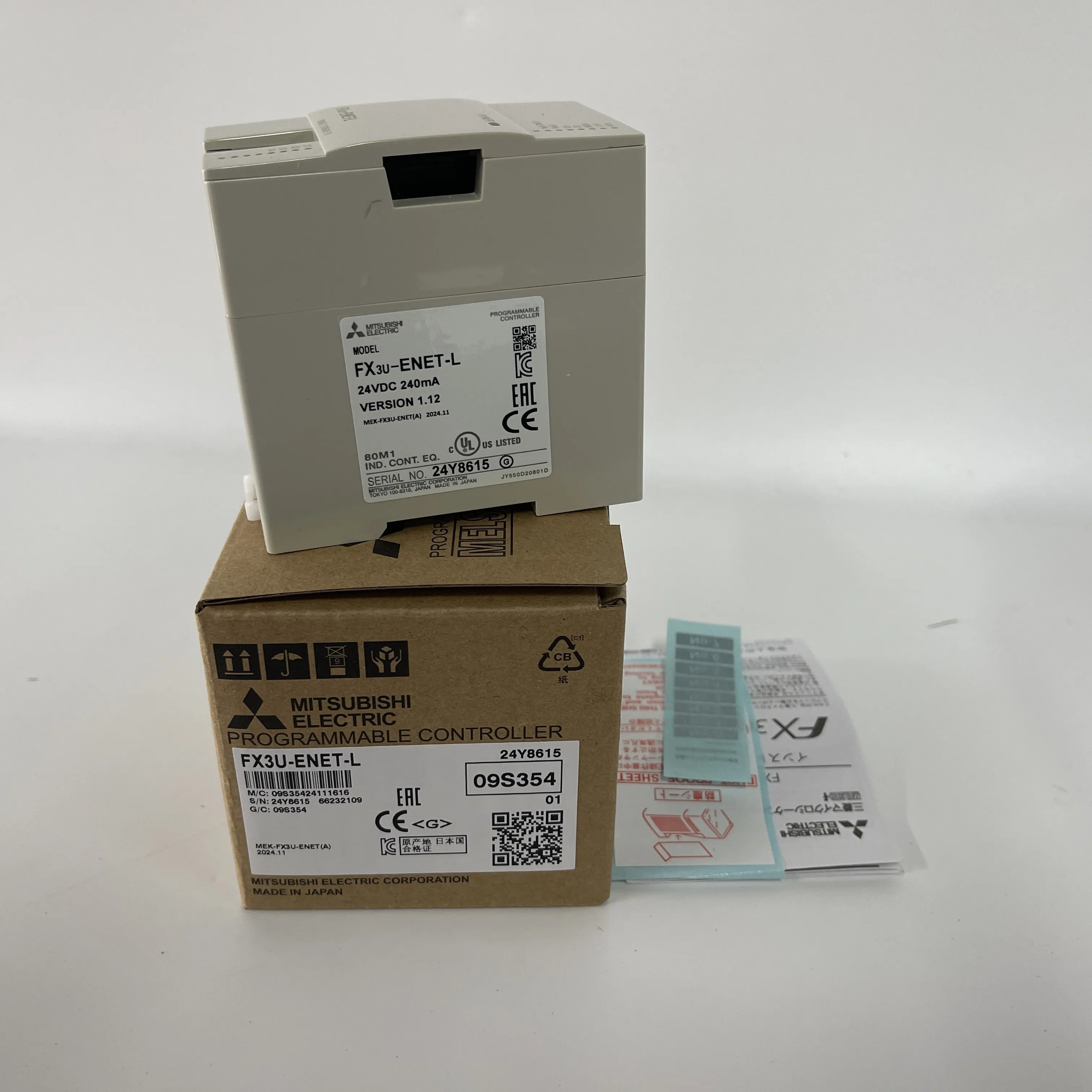 MITSUBISHI PLC Ethernet Interface Module FX3U-ENET-L MITSUBISHI PLC Ethernet Interface Module FX3U-ENET-L