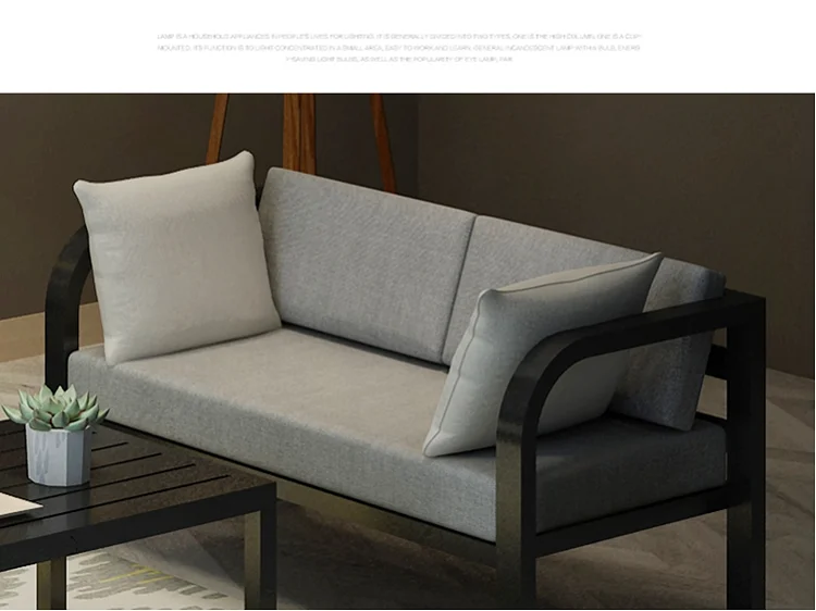 Modern simple design creative sofa living room furniture combination set