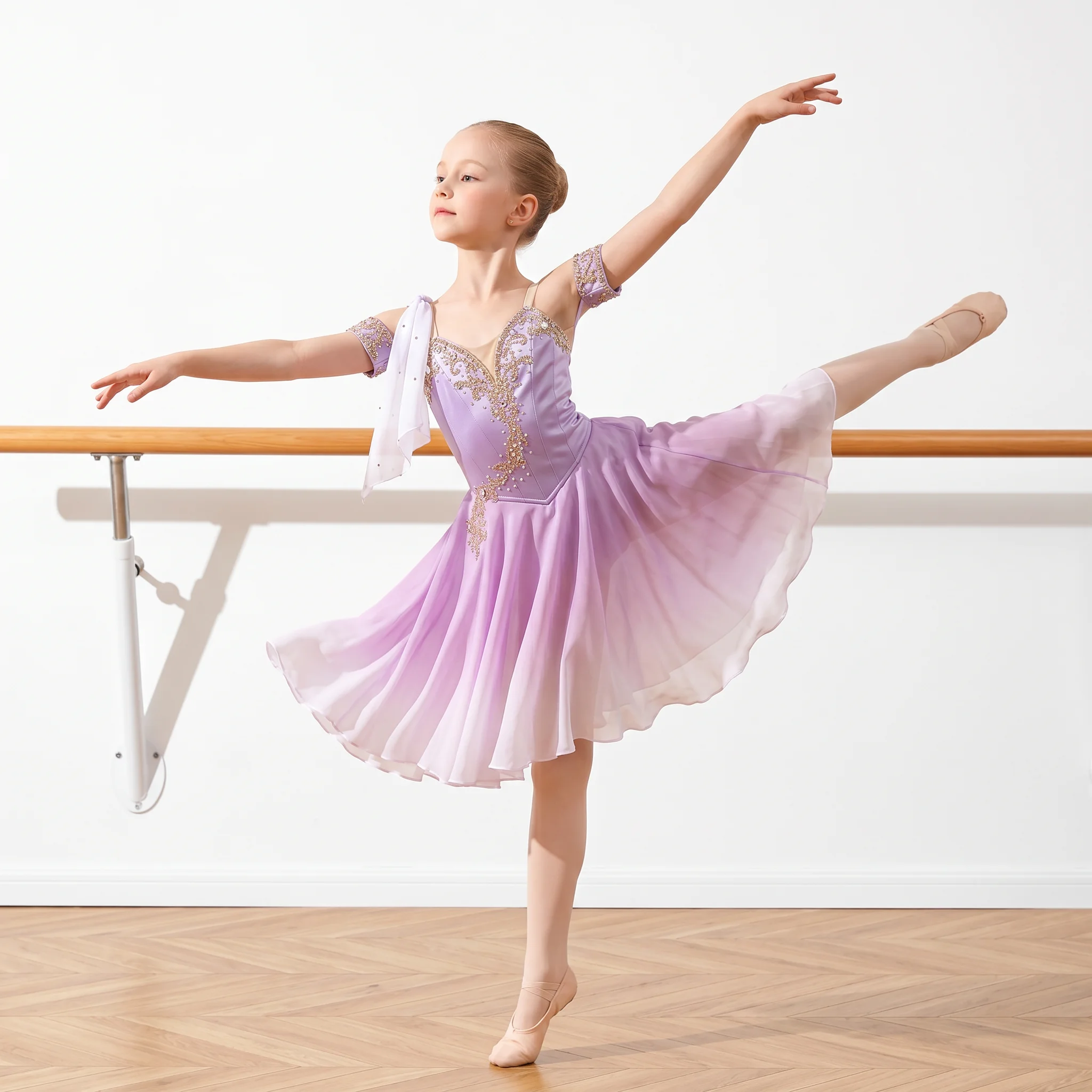 purple ballerina dress *Custom* Purple Off The Shoulder Bell Tutu Ballet Dress