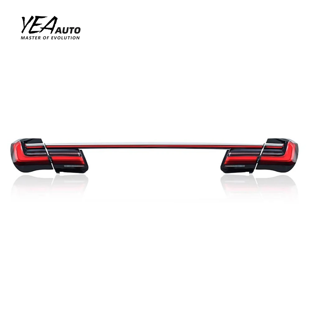 Модифицированные светодиодные задние фары для BMW F01 F02 Серия 7 Светодиодные задние фары с центральной световой полосой 2009 - 2015 Задние фары F02