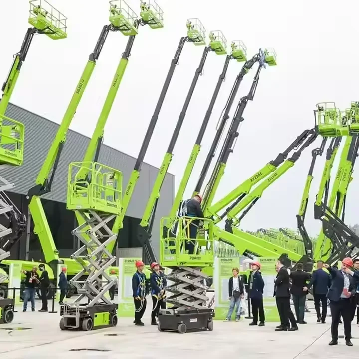 High - Demand ZX23AE 23M Spider Lift with Zero Emissions Ideal for