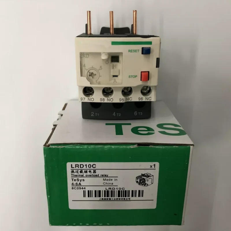 Thermal Overload Relay | LRD10C | 4 to 6 A | 100 PCS MOQ | OEM | Ce Certified | One Year Warranty |