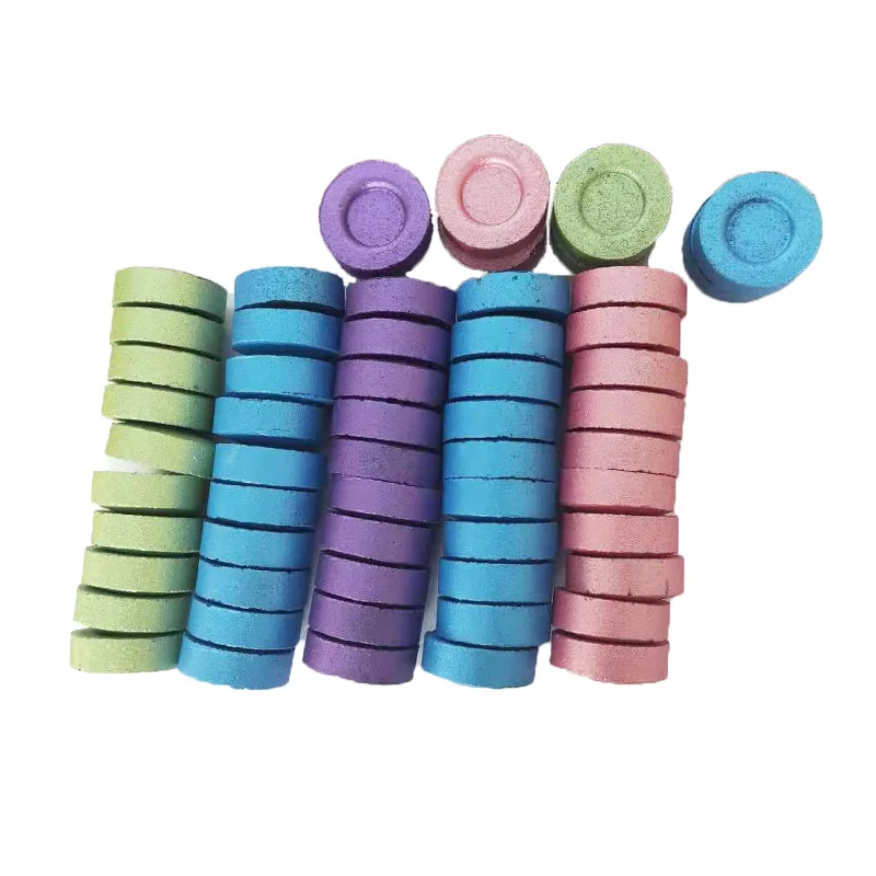 Синий зеленый розовый фиолетовый уголь