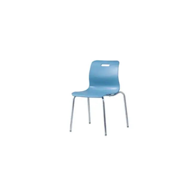 Roy Blue Color Office Chair Made In Korea Plastic Office Chair With
