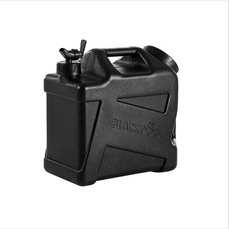 Blackdog 12 Liter Plastic Portable Outdoor Storage Camp Water Container