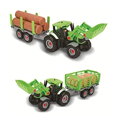 
 Как 2 в 1, постройте свой собственный автомобиль, игрушечный Фермерский грузовик с электрической дрелью, светом и звуком | Подарочные игрушки для мальчиков 3,4,5,6,7 лет  