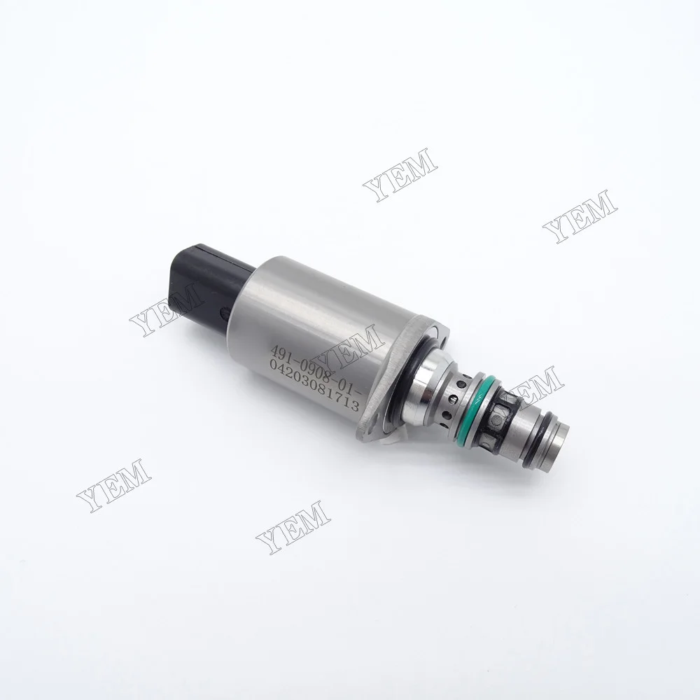 For Cat E320GC E330GC E336GC 491-0908 4910908 Solenoid Valve Diesel Engine Parts 6