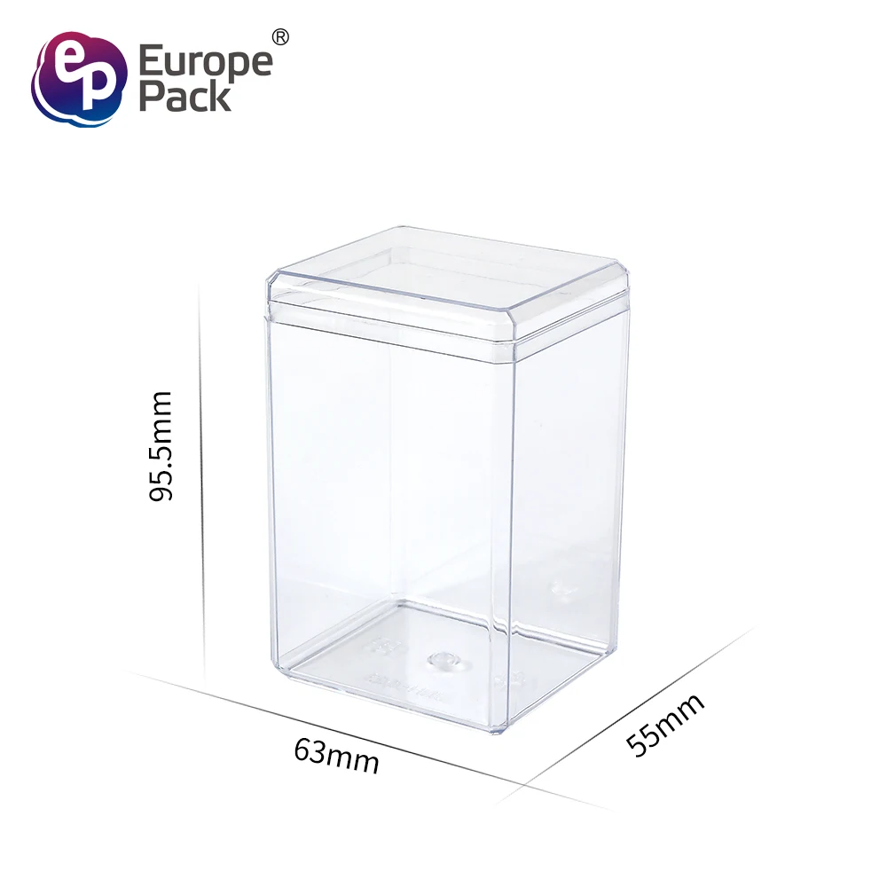 Hard Plastic Biscuit Mousse Cup Tiramisu Dessert Pudding Packaging box