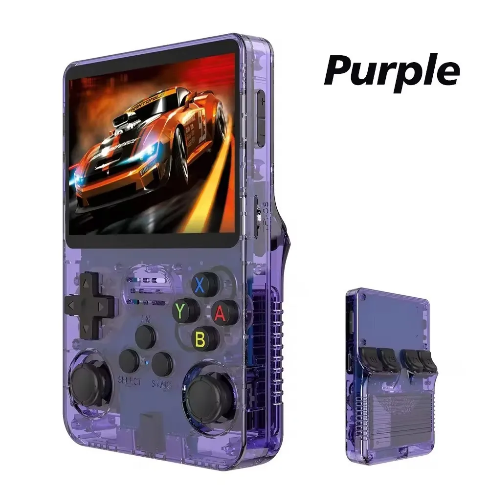 Open source Linux System Portable Pocket gameboy 64GB 128GB 10000 Games Player anbernic r36s retro handheld video game console