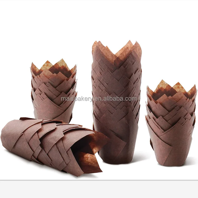 Amazon Brown Tulip Muffin Cases Large Tulip Muffin Liners