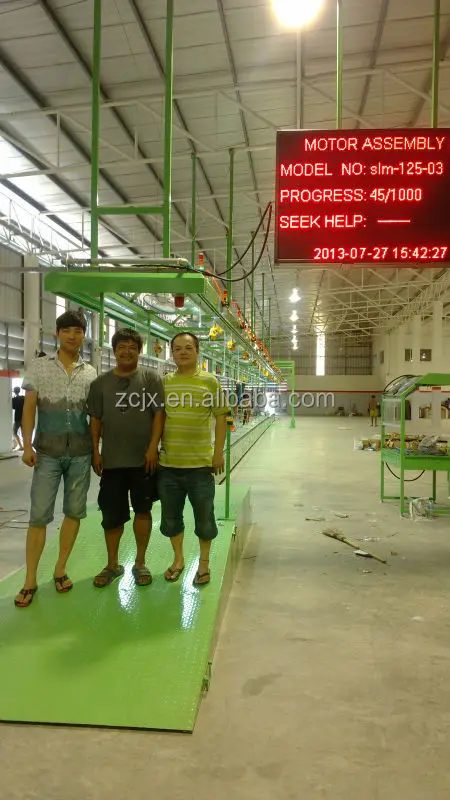 Professional Semi Automatic Scooter Assembly  Line
