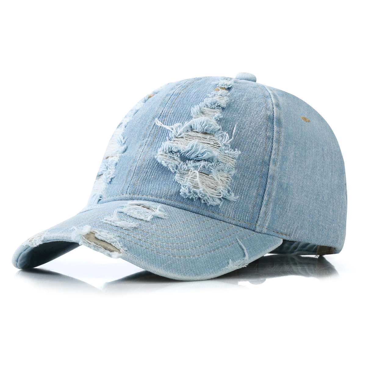 8 Pack Vintage Washed Baseball Cap Golf Dad Hat Distressed Cotton Trucker Hats Men main image 2