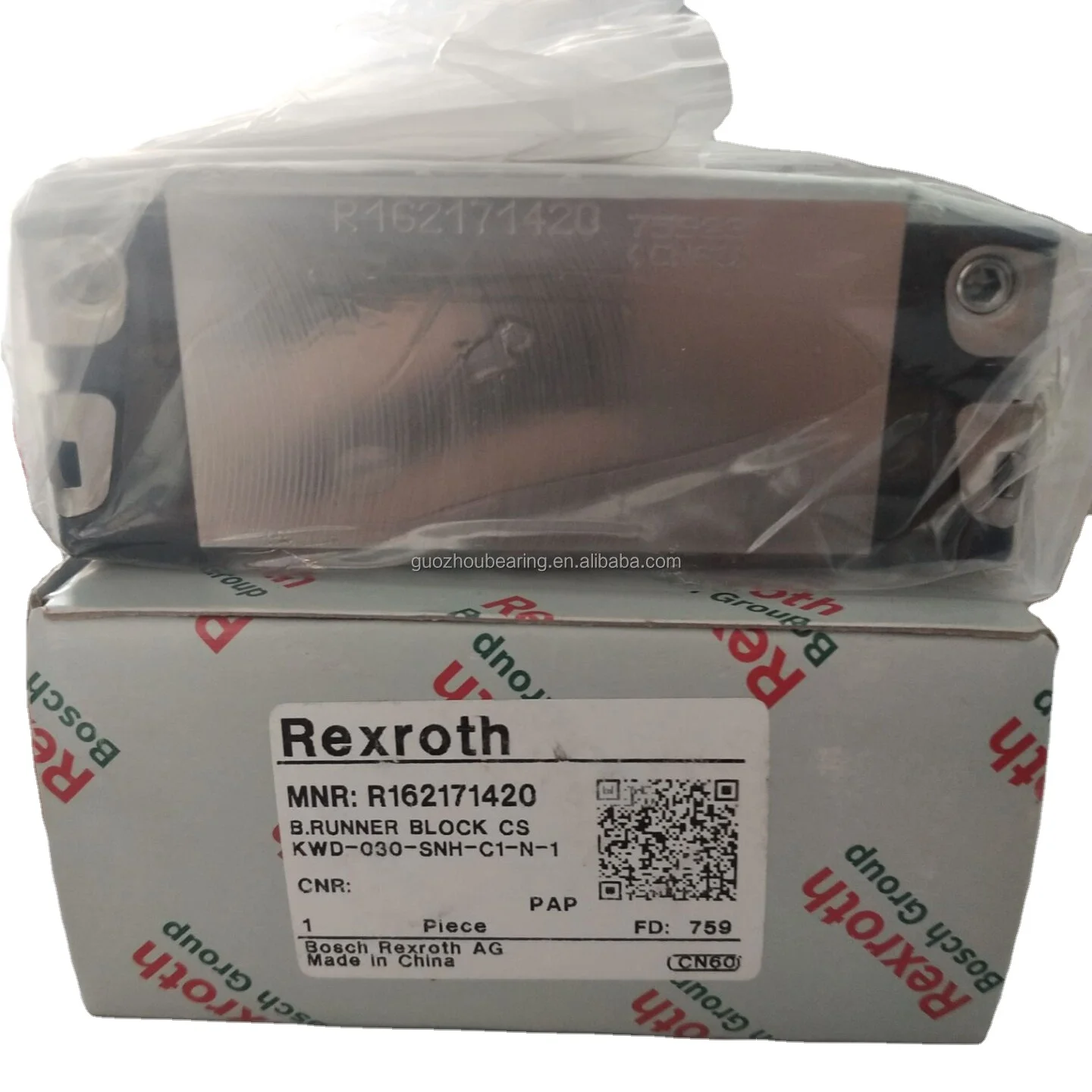 Rexroth Ball Runner Block Linear Guide Carriage R162131320
