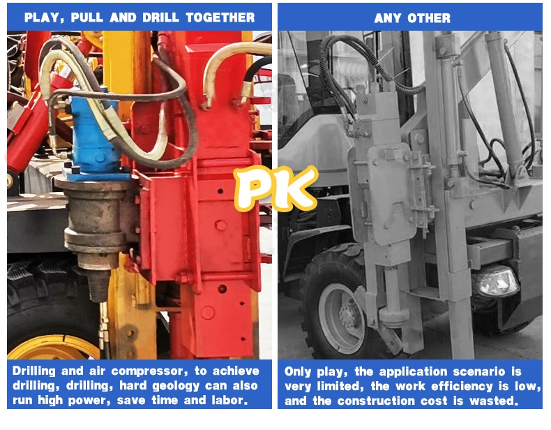 Installation Rig Portable Install Drilling Rigs Pile Driver Best Price - Buy Screw Pile ...