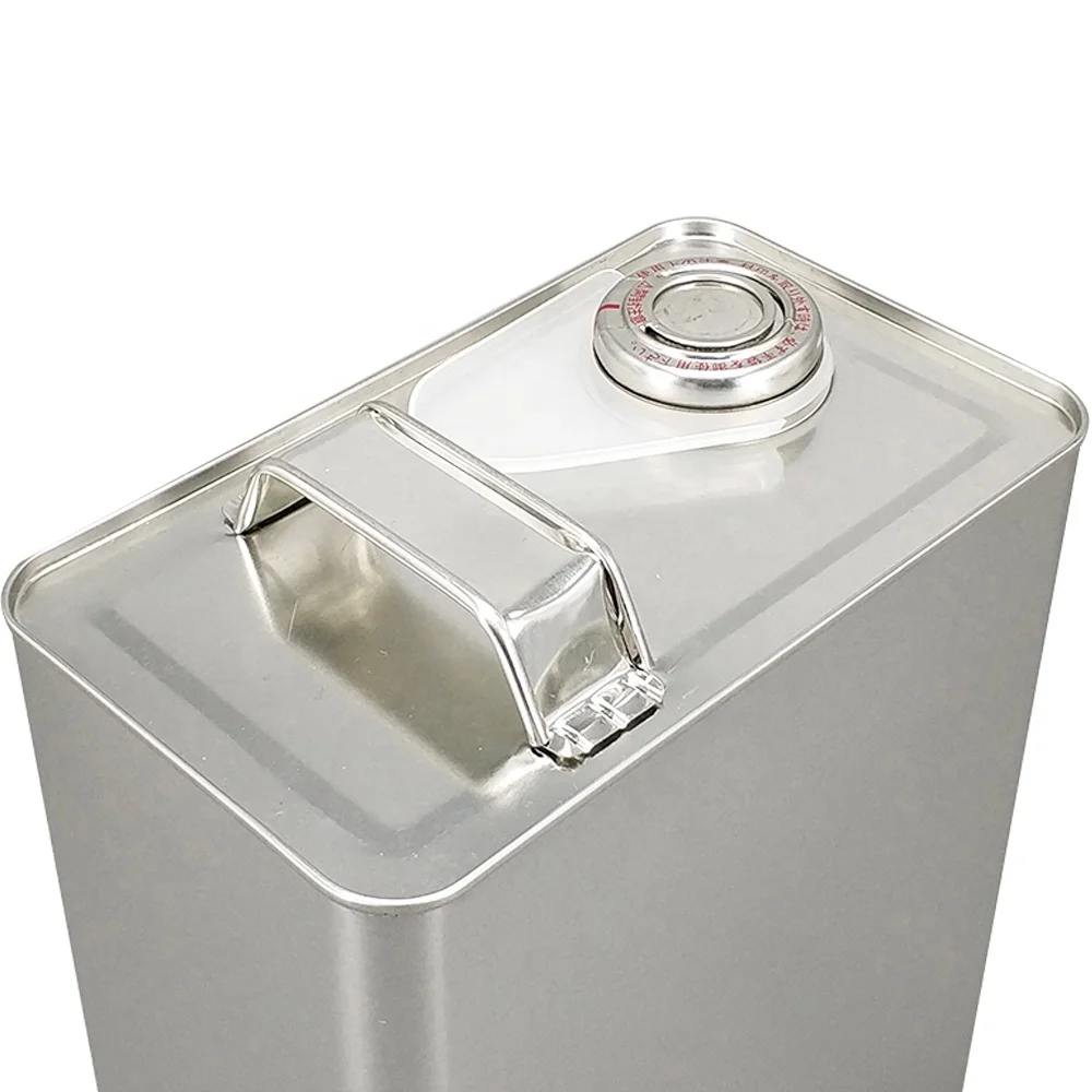 4Lスクエアメタルオイル缶4リットル缶缶4リットルFスタイル