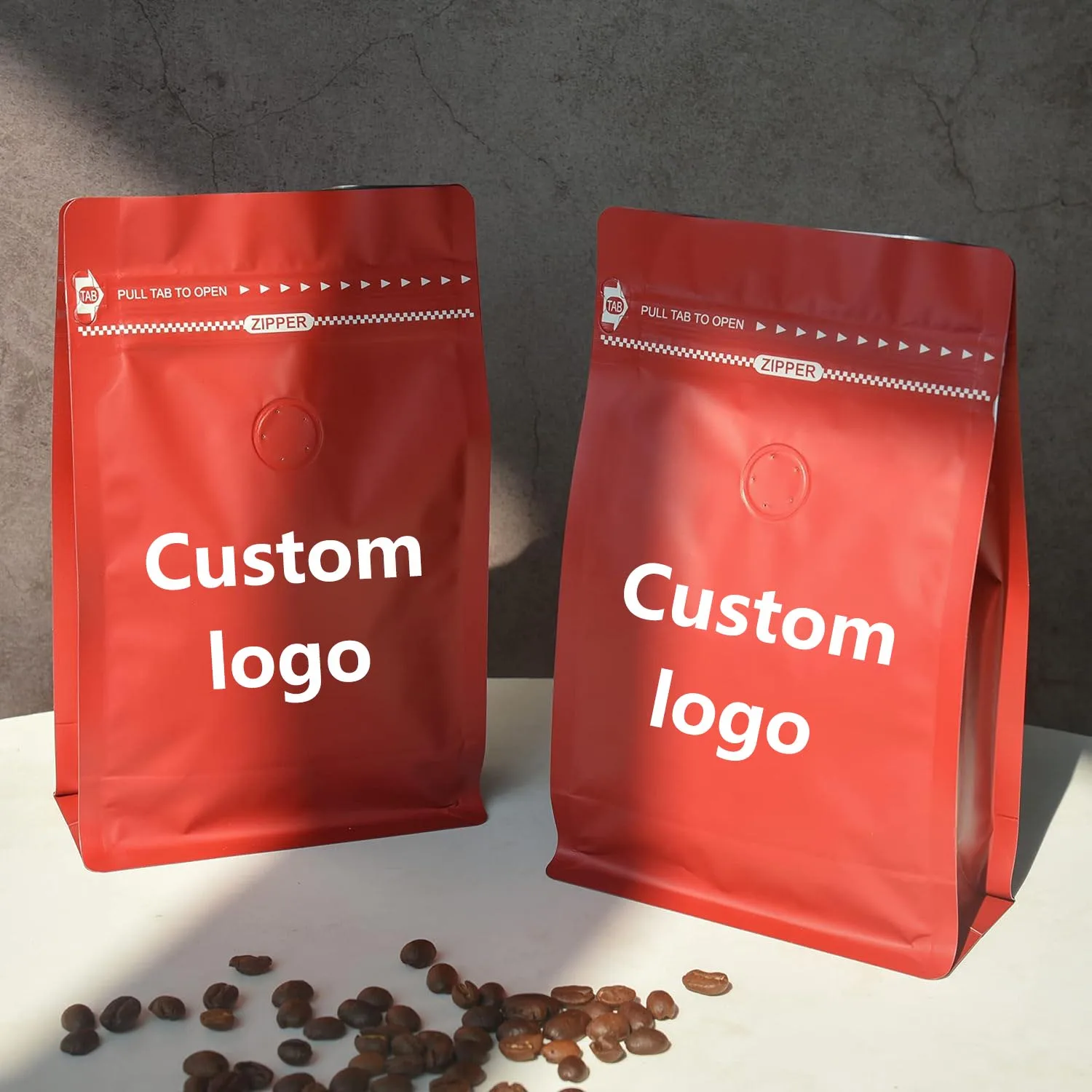 Factory Price Recyclable Stand Up Pouch Packaging Bags 50g/ 100g/200g Kraft Paper With Window For Tea Coffee Packaging