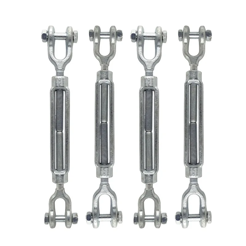 Drop Forged High Tensile US Type Turnbuckle Carbon Steel Din 1480 with Hook and Eye Jaw Jaw Type Rigging Hardware Turnbuckle