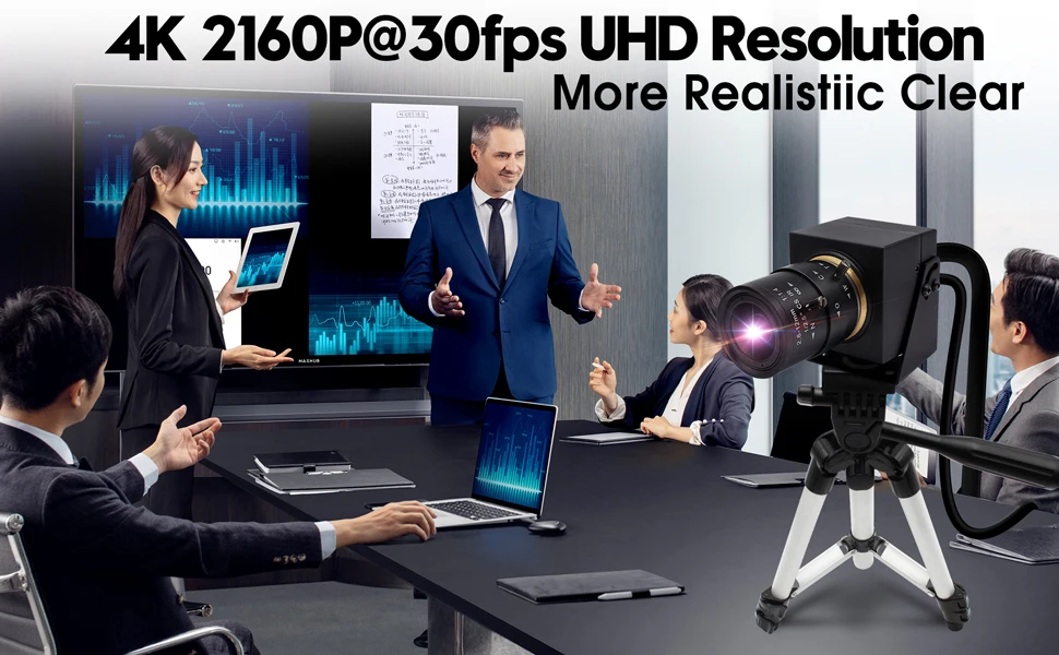 ELP 4K USB Camera - 3 Output Modes, CS 2.8-12mm Varifocal Lens, 4x ...