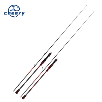 Cheery New Solid Slow Roll Carbon Luya Rod Offshore Sea Fishing Boat Fishing Rod 2-Piece Slow Jigging – Metal Jig – view 2
