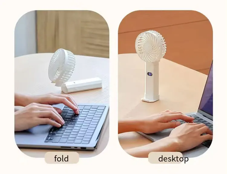 3 In 1 4000mah Powerbank Pocket Mini Foldable Plastic Portable Usb